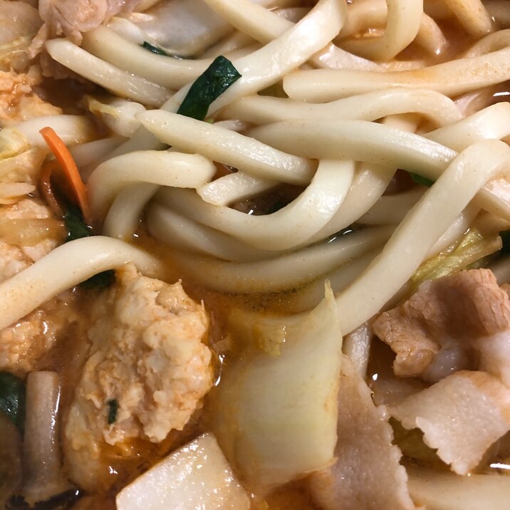 キムチうどん